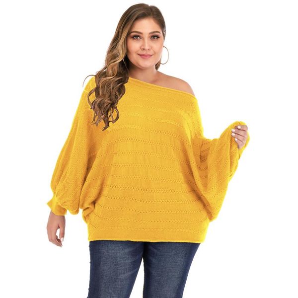 women's sweaters loose oversized sweater women 2021 autumn winter batwing sleeve solid kintted casual plus size clothing, White;black
women's sweaters loose oversized sweater women 2021 autumn winter batwing sleeve solid kintted casual plus size clothing, White;black