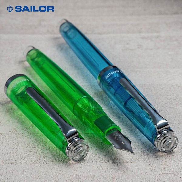 sailor japan transparent fountain pen stainless steel green blue 0.38mm 11-8034 pens
sailor japan transparent fountain pen stainless steel green blue 0.38mm 11-8034 pens