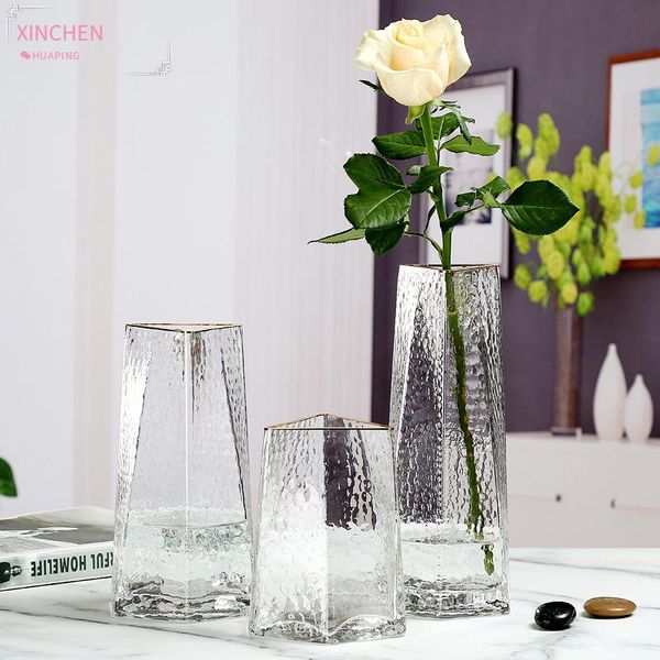 gold line glass vases home deco room flower vase geometric triangle decoration transparent creative simple
gold line glass vases home deco room flower vase geometric triangle decoration transparent creative simple