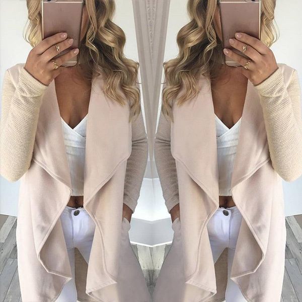 women's trench coats women autumn irregular overcoat solid color slim jackets casual long outerwear windbreaker po66, Tan;black
women's trench coats women autumn irregular overcoat solid color slim jackets casual long outerwear windbreaker po66, Tan;black