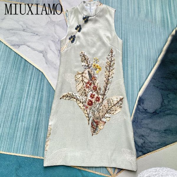casual dresses miuximao luxurious 2021 fall dress party flower leaf diamonds above knee tank office lady women vestidos, Black;gray
casual dresses miuximao luxurious 2021 fall dress party flower leaf diamonds above knee tank office lady women vestidos, Black;gray