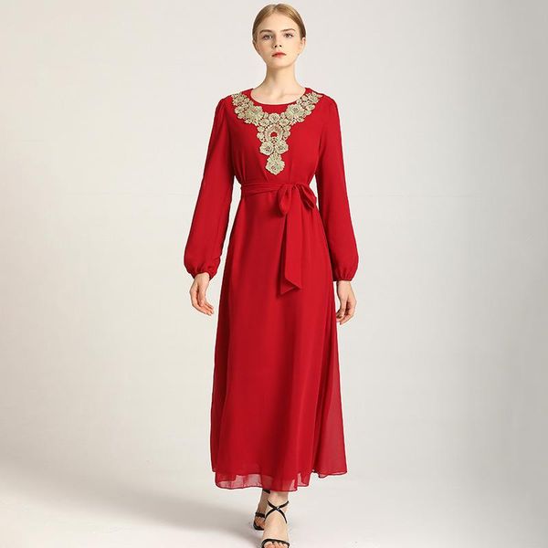 ethnic clothing 2021 muslim arab middle east dubai islamic turkey ladies long gown large size temperament all-match dress abaya, Red
ethnic clothing 2021 muslim arab middle east dubai islamic turkey ladies long gown large size temperament all-match dress abaya, Red