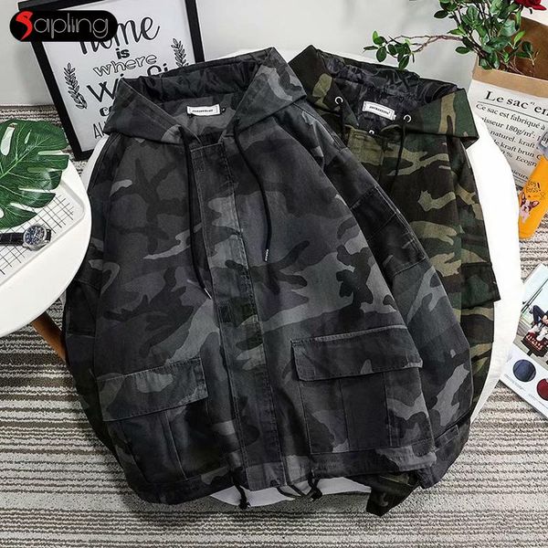 men's jackets spring autumn gray camouflage hooded men army green windbreaker casual loose coats jacket for style drop, Black;brown
men's jackets spring autumn gray camouflage hooded men army green windbreaker casual loose coats jacket for style drop, Black;brown