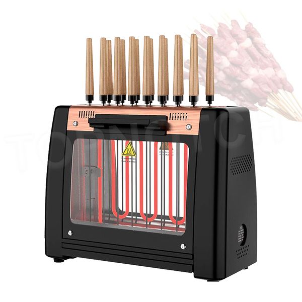 DHgate Automatic Rotary Kebab Machine Household Indoor Electric Oven Barbecue Rack Smokeless listed by DHgate