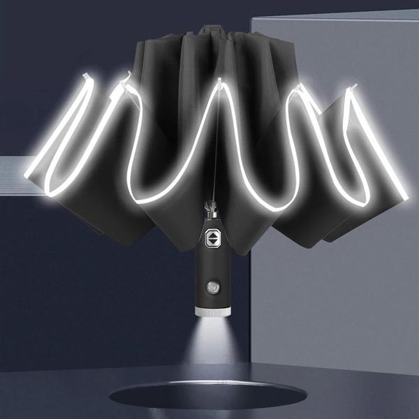 umbrellas men led reverse umbrella reflection folding black coating anti uv automatic drop
umbrellas men led reverse umbrella reflection folding black coating anti uv automatic drop