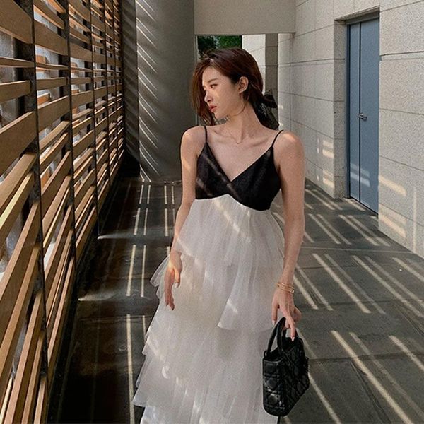 heydress french fairy dress women patchwork sweet lace chiffon midi korean japan style elegant vintage retro summer casual dresses, Black;gray
heydress french fairy dress women patchwork sweet lace chiffon midi korean japan style elegant vintage retro summer casual dresses, Black;gray