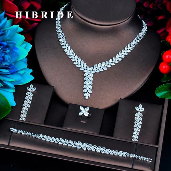 earrings & necklace hibride luxury design gold color bridal dubai jewelry sets for women wedding accessories party gifts n-738, Silver
earrings & necklace hibride luxury design gold color bridal dubai jewelry sets for women wedding accessories party gifts n-738, Silver
