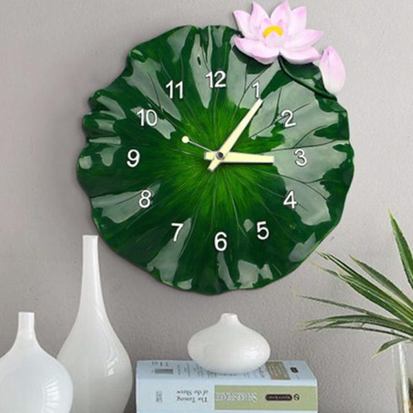 wall clocks large 3d green lotus clock modern design kitchen creative art for home decor living room decoration
wall clocks large 3d green lotus clock modern design kitchen creative art for home decor living room decoration
