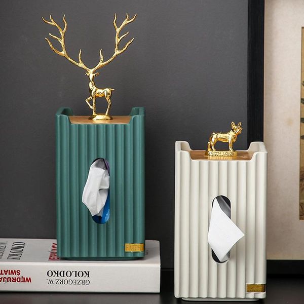 european resin golden deer rectangular tissue box luxury striped standing animal storage living room home decoration boxes & napkins
european resin golden deer rectangular tissue box luxury striped standing animal storage living room home decoration boxes & napkins