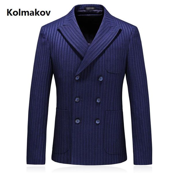 men's suits & blazers 2021 arrival double-breasted blazer men,men's jackets ,blue stripe casual men plus-size s-5xl, White;black
men's suits & blazers 2021 arrival double-breasted blazer men,men's jackets ,blue stripe casual men plus-size s-5xl, White;black