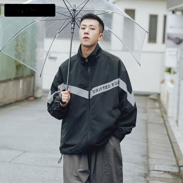 reflective jacket men's fashion loose plus size clothes chaquetas hombre japanese-style baggy harajuku jackets for men, Black;brown
reflective jacket men's fashion loose plus size clothes chaquetas hombre japanese-style baggy harajuku jackets for men, Black;brown