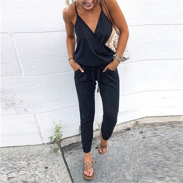 women's jumpsuits & rompers 2021 summer jumpsuit long female elegant womens playsuit deep v neck romper women ladies black red backless, Black;white
women's jumpsuits & rompers 2021 summer jumpsuit long female elegant womens playsuit deep v neck romper women ladies black red backless, Black;white