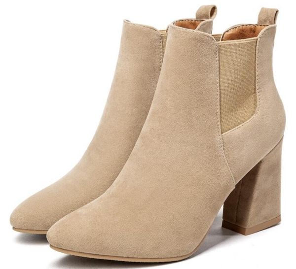 boots sapato feminino women ankle shoes woman chunky high heels autumn pumps pointed toe booties slip on chaussures xz181668, Black
boots sapato feminino women ankle shoes woman chunky high heels autumn pumps pointed toe booties slip on chaussures xz181668, Black