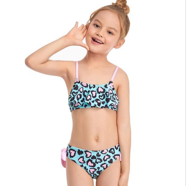 girls 2 pcs suit little girl two-piece bathing suits leopard print spaghetti strap bikini +bowknot swimming briefs outfits one-pieces, Black
girls 2 pcs suit little girl two-piece bathing suits leopard print spaghetti strap bikini +bowknot swimming briefs outfits one-pieces, Black