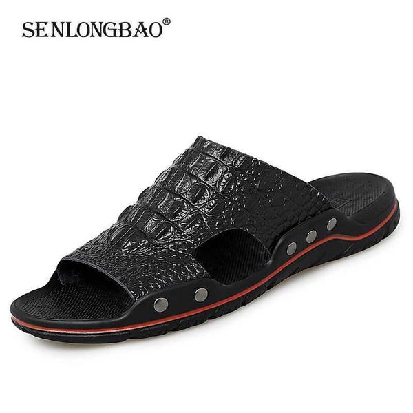 fashion mens leather slippers summer breathable men shoes handmade flats flip flops non-slip beach men sandals zapatos hombre 210619, Black
fashion mens leather slippers summer breathable men shoes handmade flats flip flops non-slip beach men sandals zapatos hombre 210619, Black