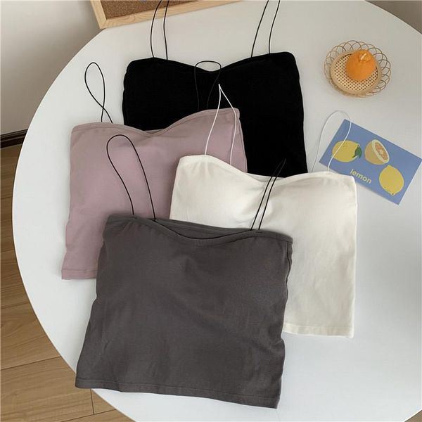 camisoles & tanks white bra underwear suspenders vest female outer wear short girl back shaping padded bandeau summer fashion, Black;white
camisoles & tanks white bra underwear suspenders vest female outer wear short girl back shaping padded bandeau summer fashion, Black;white
