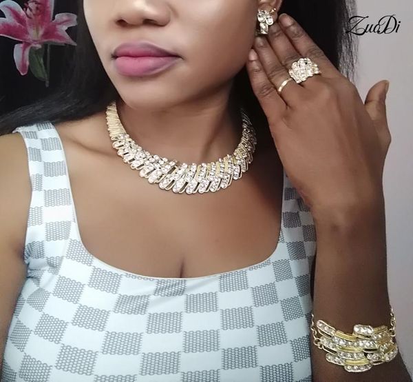 earrings & necklace grace 2021 statement designer jewelry set wholesale nigerian wedding woman accessories noble gold color, Silver
earrings & necklace grace 2021 statement designer jewelry set wholesale nigerian wedding woman accessories noble gold color, Silver