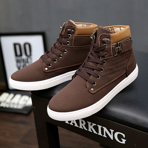 men boots high canvas shoes spring autumn fashion sneakers new riding equestrian casual shoes retro flock classics trainers, Black
men boots high canvas shoes spring autumn fashion sneakers new riding equestrian casual shoes retro flock classics trainers, Black