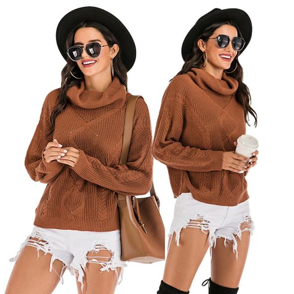women's sweaters sweater solid color high neck casual autumn and winter temperament loose thin sweet wild, White;black
women's sweaters sweater solid color high neck casual autumn and winter temperament loose thin sweet wild, White;black