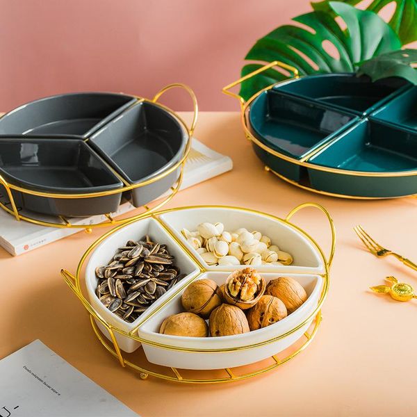 dishes & plates fruit plate living room snack divider platter iron ceramic household round tableware restaurant supplies
dishes & plates fruit plate living room snack divider platter iron ceramic household round tableware restaurant supplies