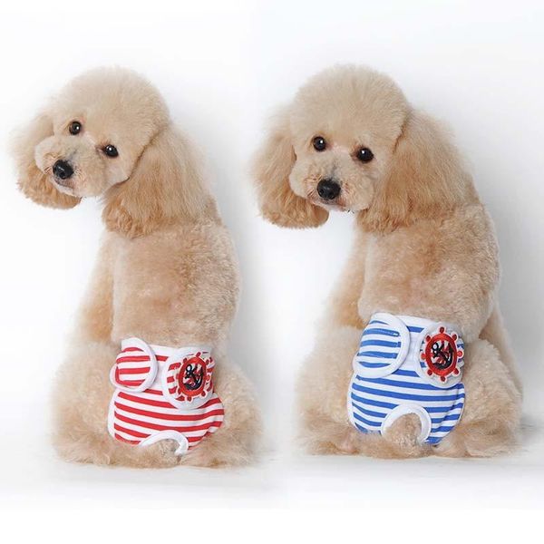 dog apparel h30 cotton striped bitch pet physiological pants underwear diapers female puppy shorts sanitary clothes
dog apparel h30 cotton striped bitch pet physiological pants underwear diapers female puppy shorts sanitary clothes