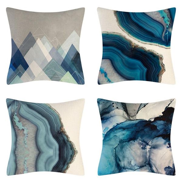 pillow case 45*45cm geometric cushion cover blue abstract oil marble art square sofa car waist pillowcase
pillow case 45*45cm geometric cushion cover blue abstract oil marble art square sofa car waist pillowcase
