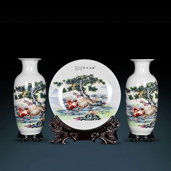 vases jingdezhen ceramic large vase size three piece flower chinese living room tv cabinet ornaments porcelain
vases jingdezhen ceramic large vase size three piece flower chinese living room tv cabinet ornaments porcelain