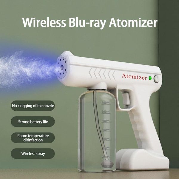 watering equipments 2021 800ml large capatity adjustable spray wireless nano blue light steam disinfection sprayer gun usb charging
watering equipments 2021 800ml large capatity adjustable spray wireless nano blue light steam disinfection sprayer gun usb charging