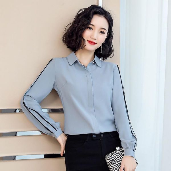 women's blouses & shirts ymwmhu fashion brand ladies blouse shirt long sleeve turn-down autumn loose fit slim for women solid, White
women's blouses & shirts ymwmhu fashion brand ladies blouse shirt long sleeve turn-down autumn loose fit slim for women solid, White