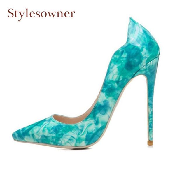 patent leather print high heel shoes for women party pumps 12cm thin-heel stone texture blue ladies elegant dress, Black
patent leather print high heel shoes for women party pumps 12cm thin-heel stone texture blue ladies elegant dress, Black