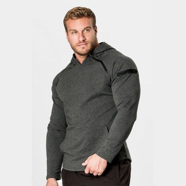 men's hoodies & sweatshirts 2021 style mens jogging zipper collar fashion arm pocket fitness sport male pullover casual men clothing, Black
men's hoodies & sweatshirts 2021 style mens jogging zipper collar fashion arm pocket fitness sport male pullover casual men clothing, Black