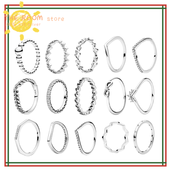 cluster rings classic original 100% 925 sterling silver with creative fashion ring charm fit women engagement anniversary jewelry, Golden;silver
cluster rings classic original 100% 925 sterling silver with creative fashion ring charm fit women engagement anniversary jewelry, Golden;silver