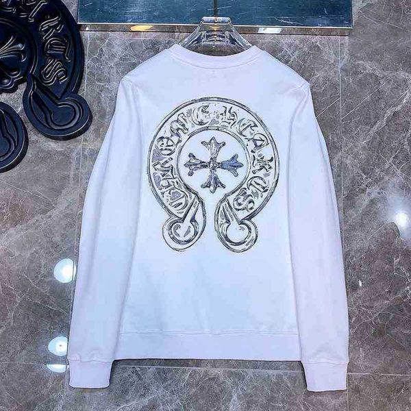 2021 fashion design hoodies early autumn croxin official website flagship back luminous horseshoe printed long sleeve t-shirt backing, Black
2021 fashion design hoodies early autumn croxin official website flagship back luminous horseshoe printed long sleeve t-shirt backing, Black