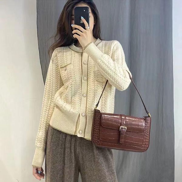 women's knits & tees arrivals 2021 sweet cardigan sweater autumn winter korean fashion beige long sleeve chic knitted jacket femme, White
women's knits & tees arrivals 2021 sweet cardigan sweater autumn winter korean fashion beige long sleeve chic knitted jacket femme, White