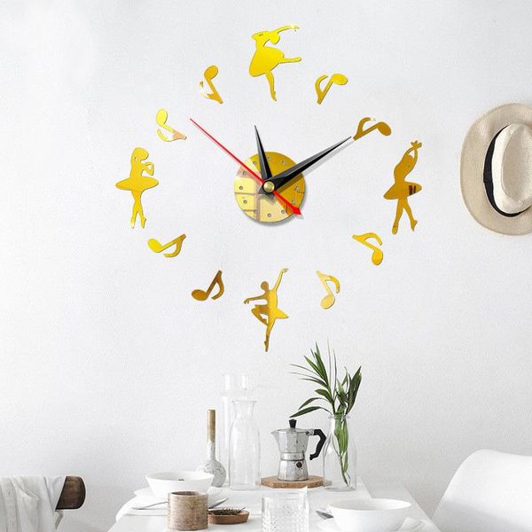 wall clocks selling diy dance note scanning movement clock battery mute home decoration acrylic sticker
wall clocks selling diy dance note scanning movement clock battery mute home decoration acrylic sticker