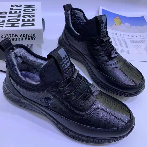dad shoes plush warm sports casual men's cotton rex rabbit hair thickened waterproof anti-skid breathable, Black
dad shoes plush warm sports casual men's cotton rex rabbit hair thickened waterproof anti-skid breathable, Black