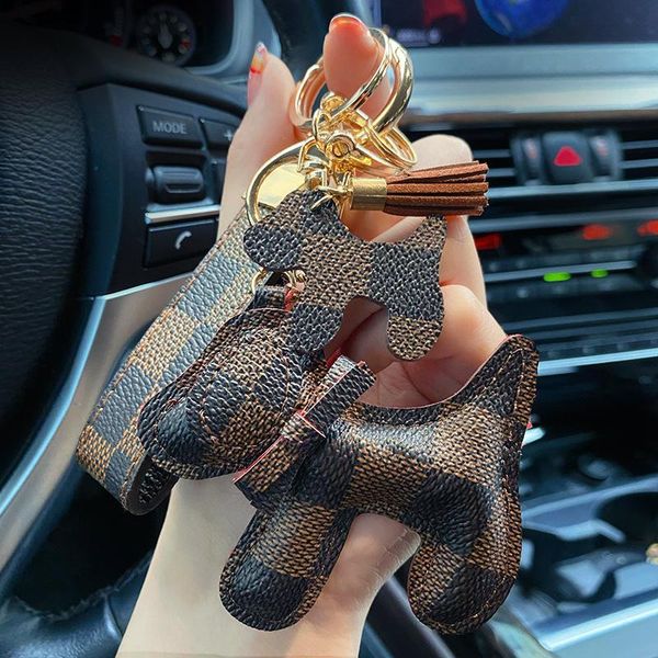 keychains trend puppy series high-end leather female cute keychain male car key chain bag diy pendant couple accessories gift small, Silver
keychains trend puppy series high-end leather female cute keychain male car key chain bag diy pendant couple accessories gift small, Silver