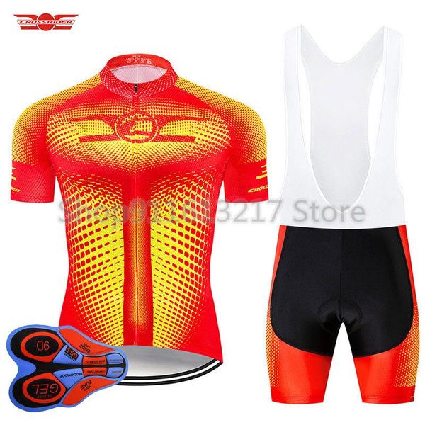 crossrider 2021 spain cycling jersey 9d gel bib set mtb bicycle clothing quick dry bike wear clothes men's short maillot culotte racing, Black;blue
crossrider 2021 spain cycling jersey 9d gel bib set mtb bicycle clothing quick dry bike wear clothes men's short maillot culotte racing, Black;blue