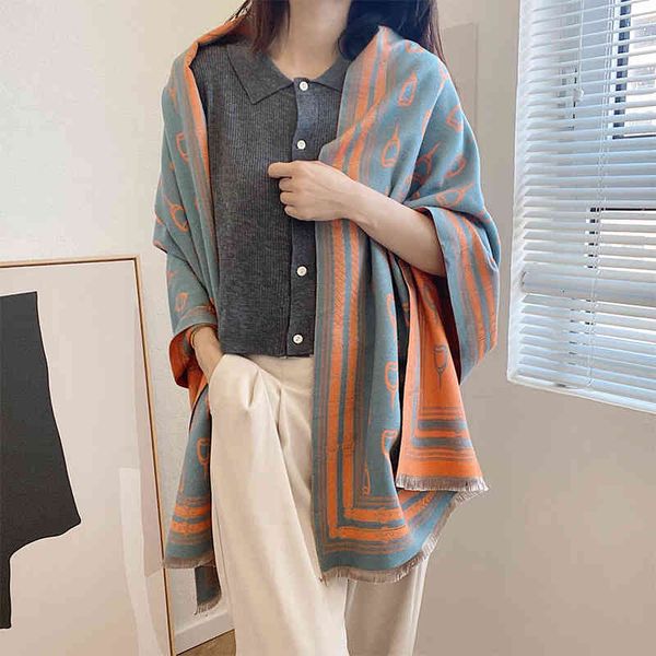 shawl korean simple double-sided in autumn and wter, literary cloak outside summer, warm imitation cashmere scarf air-conditioned, Blue;gray
shawl korean simple double-sided in autumn and wter, literary cloak outside summer, warm imitation cashmere scarf air-conditioned, Blue;gray