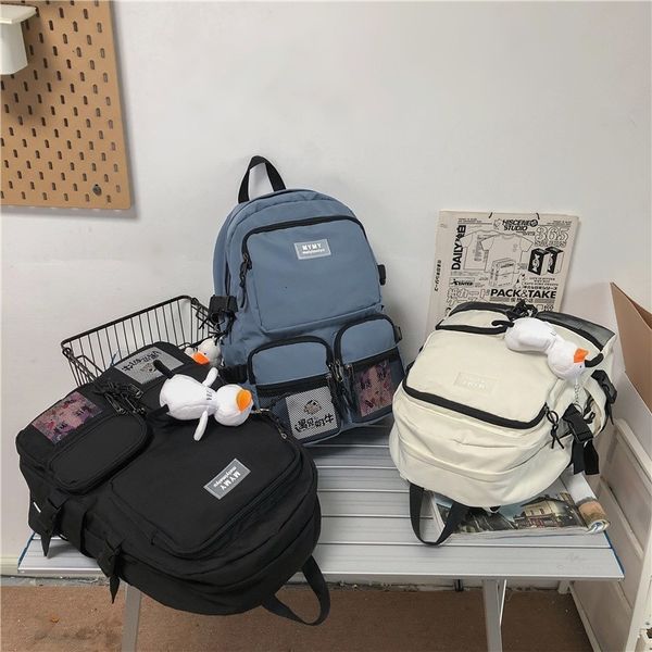 backpack female dwaterproof naylon bag water solid school for adolescent high-capacity backpacks with many pockets bqff
backpack female dwaterproof naylon bag water solid school for adolescent high-capacity backpacks with many pockets bqff