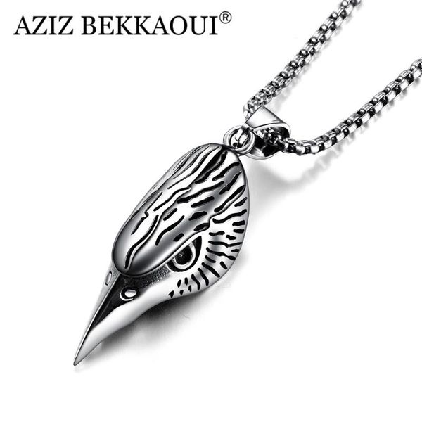 fashion eagle beak pendant necklace men temperament stainless steel chain for party jewelry gift necklaces, Silver
fashion eagle beak pendant necklace men temperament stainless steel chain for party jewelry gift necklaces, Silver