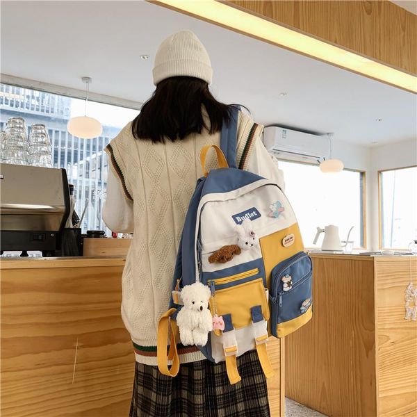 backpack female kawaii harajuku trendy women cute school bag girl college student waterproof nylon book fashion
backpack female kawaii harajuku trendy women cute school bag girl college student waterproof nylon book fashion