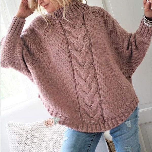 women's sweaters 2021 half a turtle neck relaxed leisure bat sleeve knit sweater dress, White;black
women's sweaters 2021 half a turtle neck relaxed leisure bat sleeve knit sweater dress, White;black
