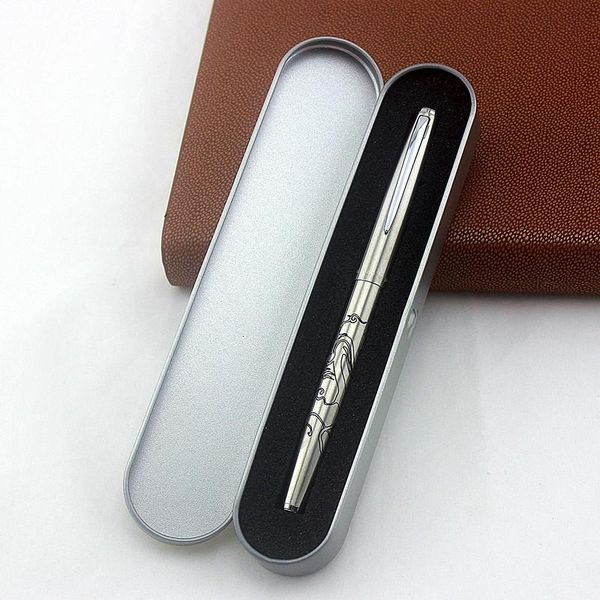fountain pens jinhao shine platinum steel pen silver metal fine hooded nib office school stationery writing ink
fountain pens jinhao shine platinum steel pen silver metal fine hooded nib office school stationery writing ink