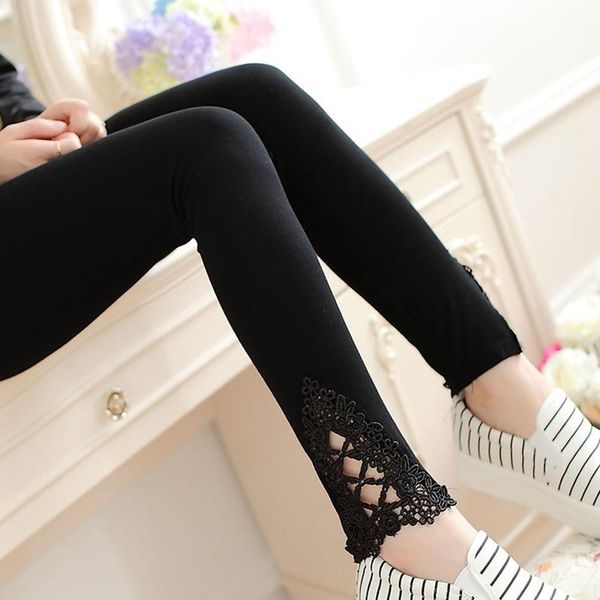 women's leggings ygyeeg women black cotton clothing knitted high elastic hollow out lace diamond legging spring autumn trousers
women's leggings ygyeeg women black cotton clothing knitted high elastic hollow out lace diamond legging spring autumn trousers