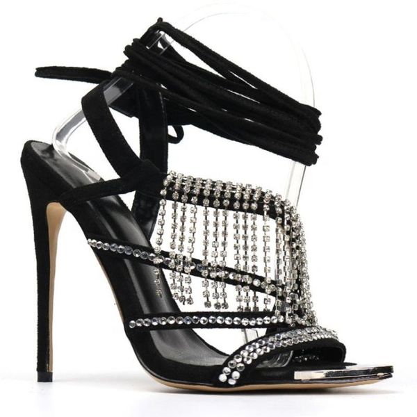 dress shoes women peep toe rhinestones crystal tassels ankle strap sandals high heels slingbacks party 2022, Black
dress shoes women peep toe rhinestones crystal tassels ankle strap sandals high heels slingbacks party 2022, Black