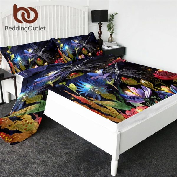 sheets & sets beddingoutlet dragonfly fitted sheet king insect bed set colorful flat floral bedding 4pcs watercolor mattress cover 
sheets & sets beddingoutlet dragonfly fitted sheet king insect bed set colorful flat floral bedding 4pcs watercolor mattress cover
