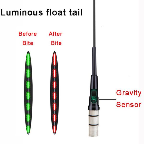 fishing accessories smart float tail led luminous gravity sensor floats night light automatically remind electric glowing buoy
fishing accessories smart float tail led luminous gravity sensor floats night light automatically remind electric glowing buoy
