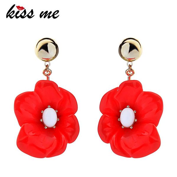 dangle & chandelier kiss me red resin zinc alloy flower big earrings for women fashion statement jewelry, Silver
dangle & chandelier kiss me red resin zinc alloy flower big earrings for women fashion statement jewelry, Silver