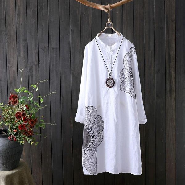 women's blouses & shirts women white cotton shirt long sleeve embroidery blouse stand collar 2021 fashion loose office lady casual 3xl
women's blouses & shirts women white cotton shirt long sleeve embroidery blouse stand collar 2021 fashion loose office lady casual 3xl